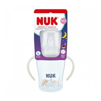 Kojenecká fľaša NUK Perfect Match na učenie svietiaca v tme 150 ml Koala