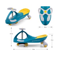 Detské gravitačné odrážadlo Gravity Milly Mally green yellow