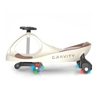 Detské gravitačné odrážadlo Gravity Milly Mally beige brown