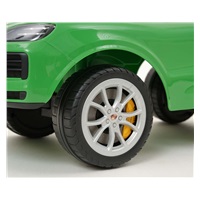 Detské odrážadlo Milly Mally Porsche Cayenne S green