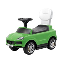 Detské odrážadlo s vodiacou tyčou Milly Mally Porsche Cayenne green