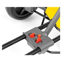 Elektrická motokára  s diaľkovým ovládaním a LED efektmi GOKART BOLT Milly Mally yellow