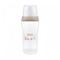 Kojenecká fľaša NUK Perfect Match s kontrolou teploty XL Monkey 360 ml
