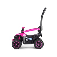 Detské odrážadlo s vodiacou tyčou Milly Mally Wild 3v1 pink