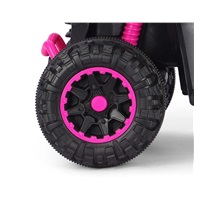 Detské odrážadlo s vodiacou tyčou Milly Mally Wild 3v1 pink