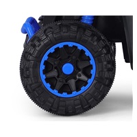 Detské odrážadlo s vodiacou tyčou Milly Mally Wild 3v1 blue