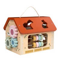 Drevený farmársky domček Montessori Baby Mix