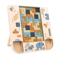 Drevené 3D puzzle Tetris Baby Mix