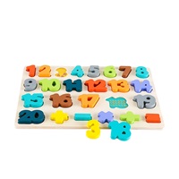 Drevené puzzle čísla Baby Mix