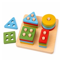 Drevená geometrická skladačka pre najmenších Baby Mix