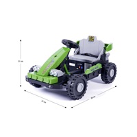 Elektrické autíčko Milly Mally Prime 2w1 green