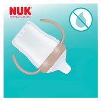 Dojčenská fľaša na učenie NUK Perfect Match 150 ml Hippo
