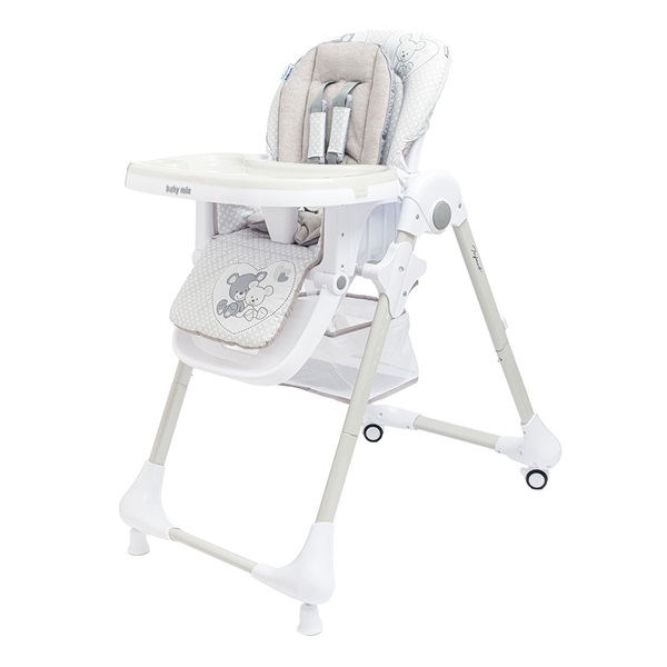 Jedálenská stolička Baby Mix Infant grey (Poškodený obal)