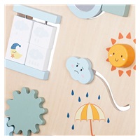 Detské Montessori drevené chodítko Baby Mix