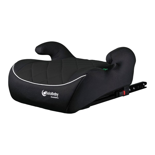 IslaBaby GuardioFix – podsedák do auta pre deti 125–150 cm s ISOFIX | čierny