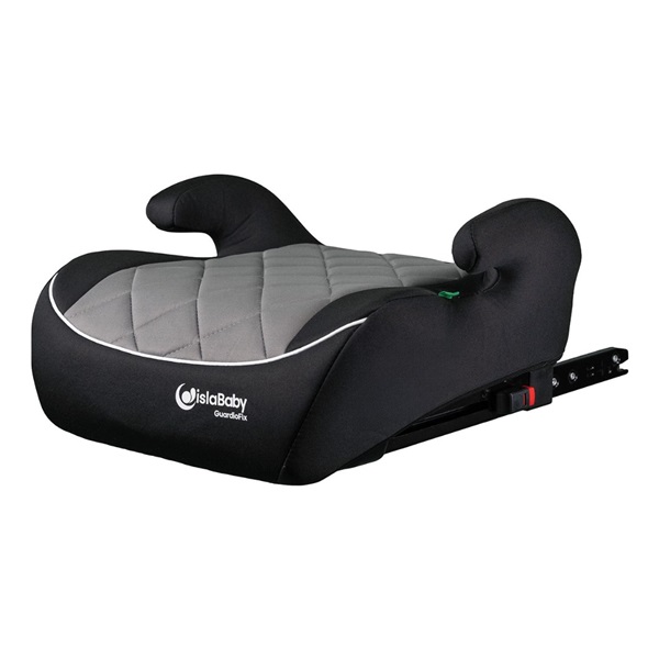 IslaBaby GuardioFix – podsedák do auta pre deti 125–150 cm s ISOFIX | sivý
