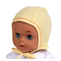Dojčenská čiapočka New Baby béžová