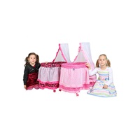 Košík pre bábiky Baby Mix Nikolka svetlo ružový